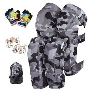 Toddler Knee/Elbow Pads & Bike Gloves | NEW! | 2-4Y
